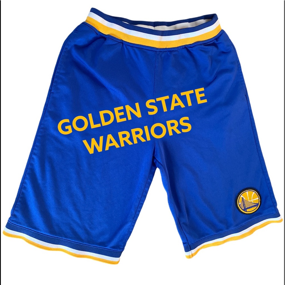 NBA WARRIORS BASKETBALL SHORTS